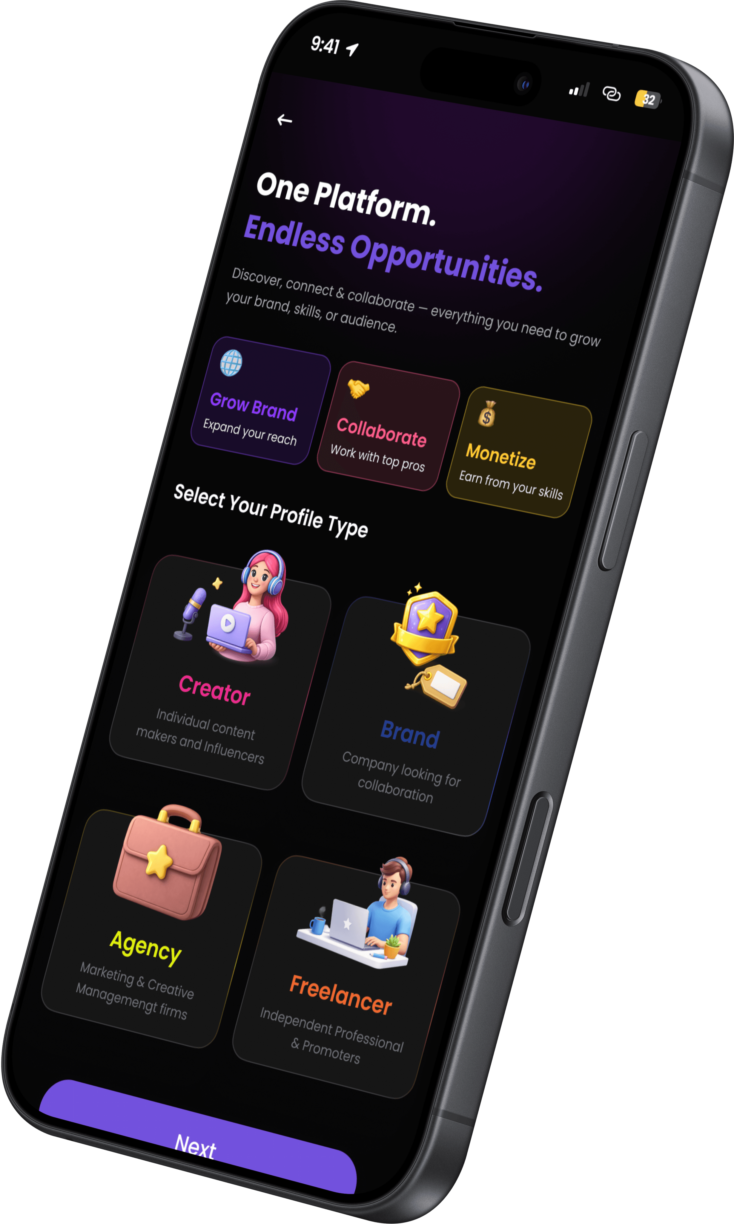 DigiTag app – brand view